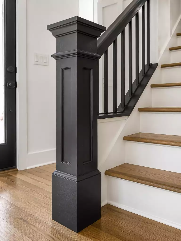 A Bold Newel Post