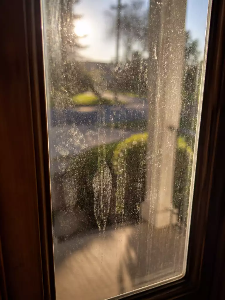 5. DIRTY OR SMUDGED GLASS